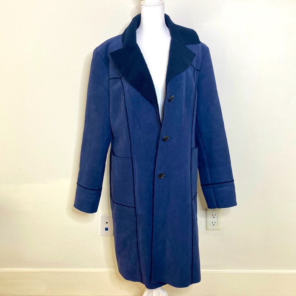 Gap Blue Lined Coat